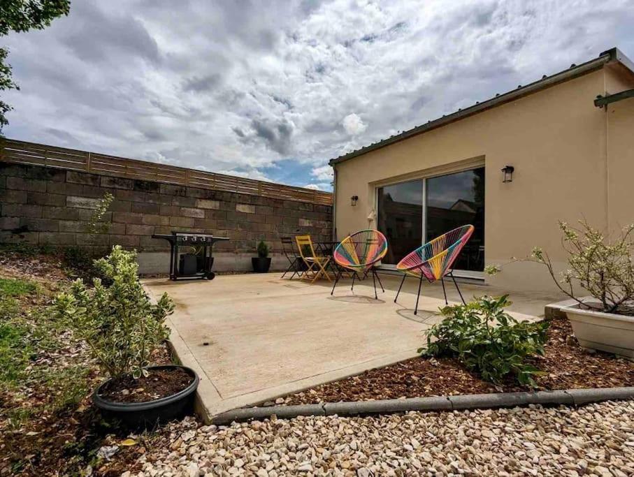 Logement De Plain-Pied Avec Jardin, Terrasse Gurgy Kültér fotó